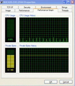 screenshot - Boclean 420 spike problem.gif