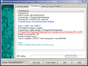 NOD32_Rainlendar_false-positive.png