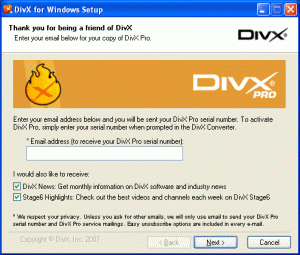 divx pro installer