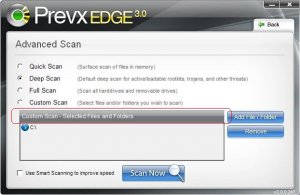 Edge - Custom Scan example, minimize, restore.JPG