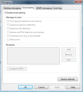 Sophos - Configure - Messaging - Email alerting.png