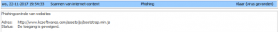 G Data KC Softwares phishing alert.png
